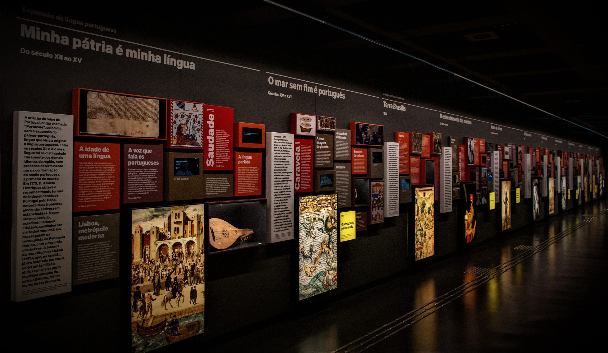 Museu da Língua Portuguesa - A língua portuguesa é falada por mais